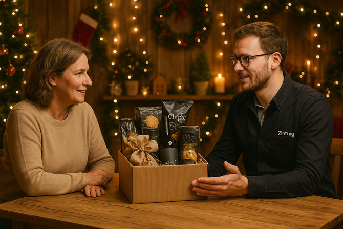 Kerstpakketten met betekenis: persoonlijk, betaalbaar en met advies van Zintuig